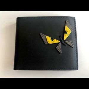Authentic Fendi Bug Wallet